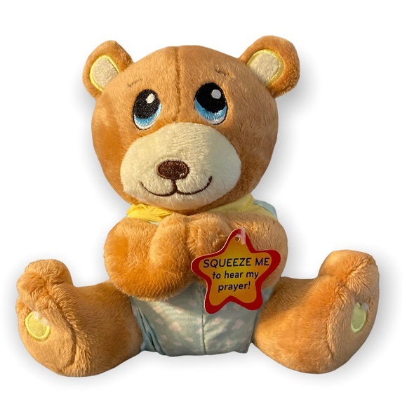 Precious Moments | Toys | Precious Moments Praying Teddy Bear Plush ...